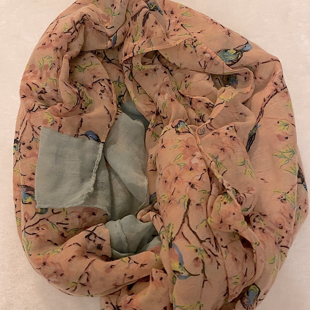 Aldo Sheer Pink Scarf